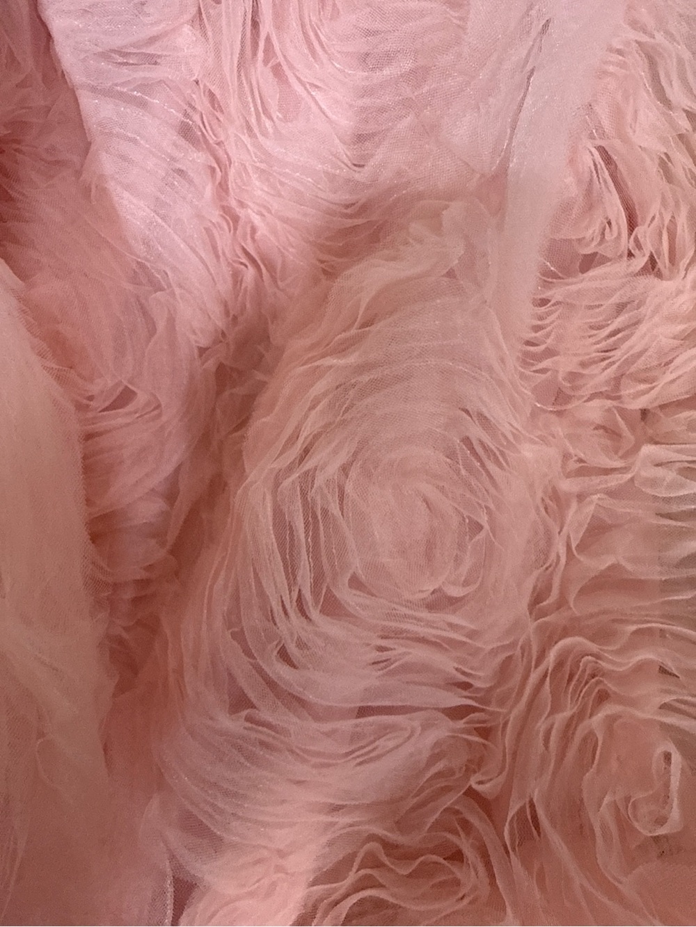 HEYSON Pink Rosette Mesh Dress Coquette Princess Mini Dress Size S NWT - Picture 4 of 7